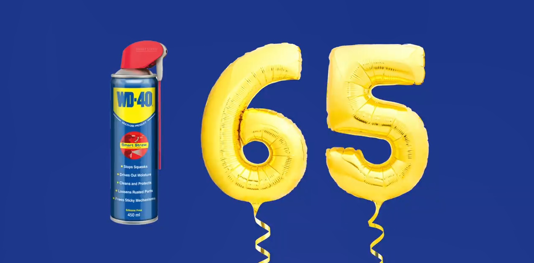 WD-40 jubiliejus!